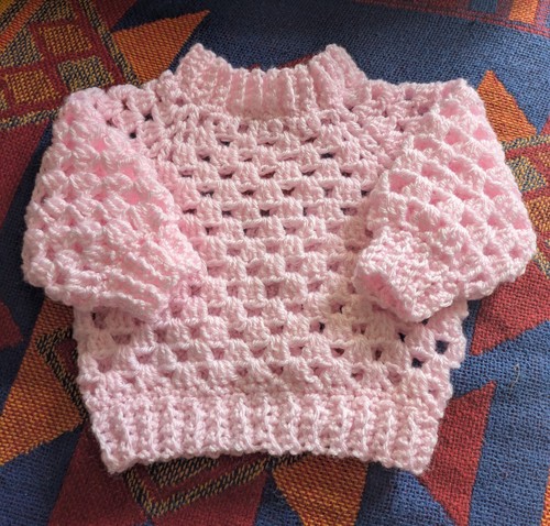 Maglione lana bambino rosa - , 0-3