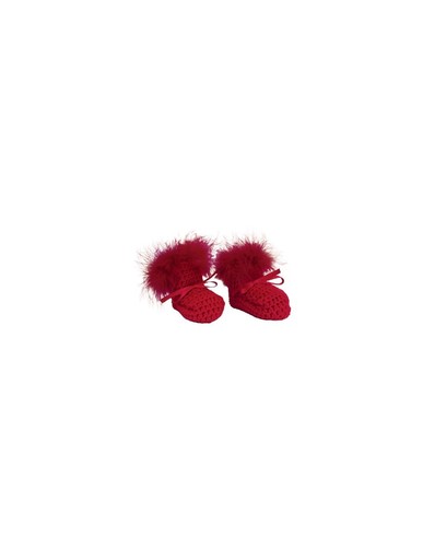 Babbucce lana neonata - lana,