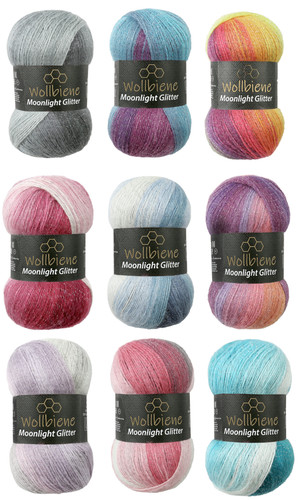 Ape lana moonlight glitter - moonlight,